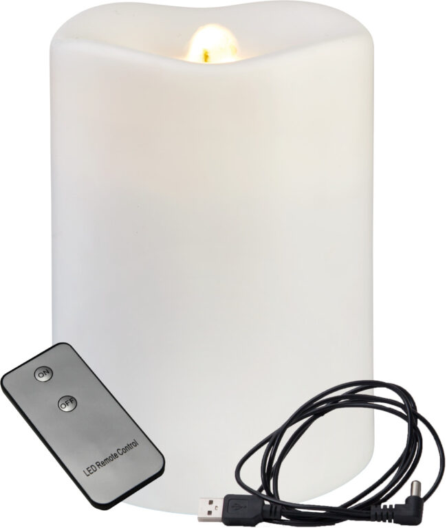 LED Blockljus Water Candle - Bild 6