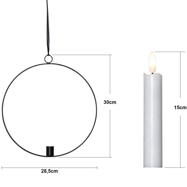 Inomhusdekoration Flamme Ring - Bild 13