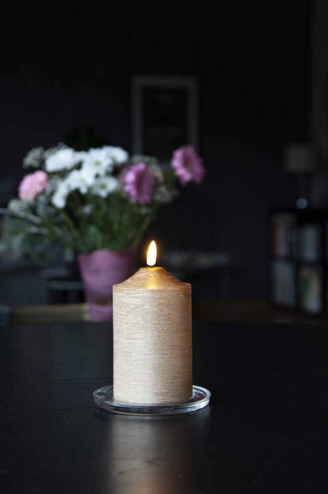 LED Blockljus Flamme - Bild 5