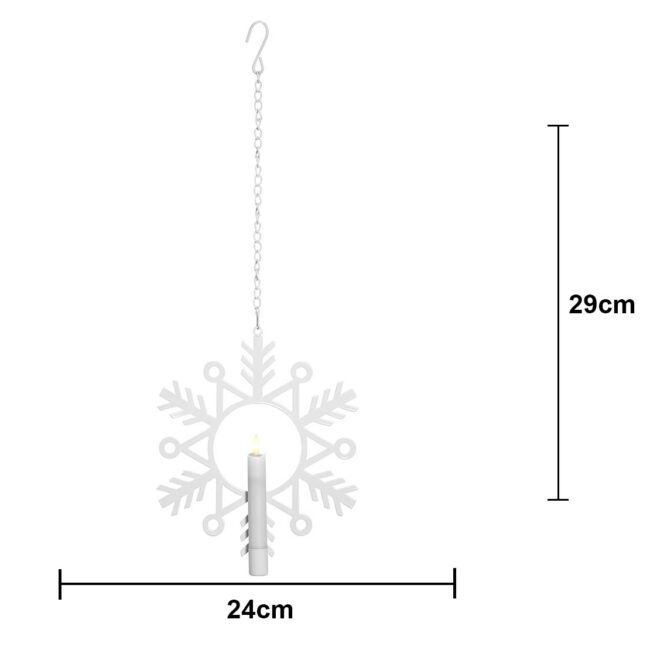 Inomhusdekoration Flamme Snow - Bild 8