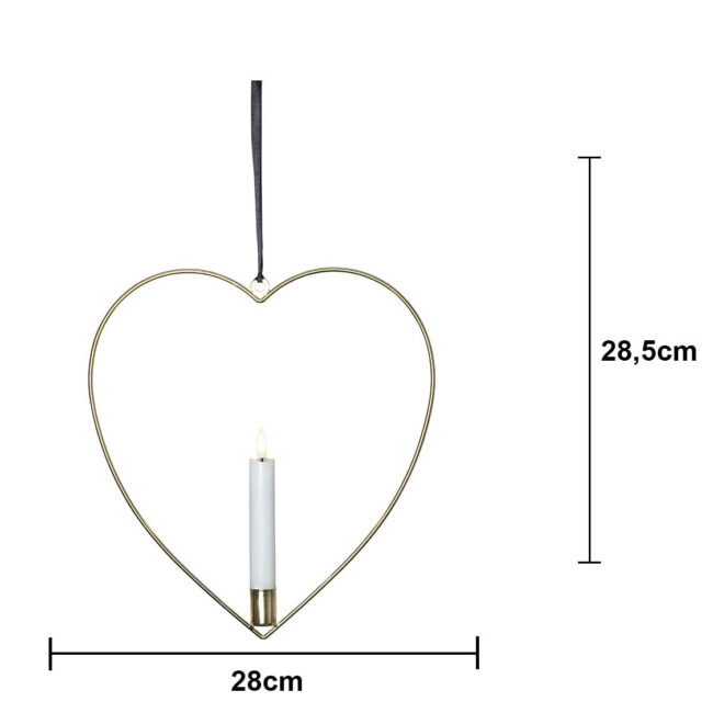 Inomhusdekoration Flamme Heart - Bild 15