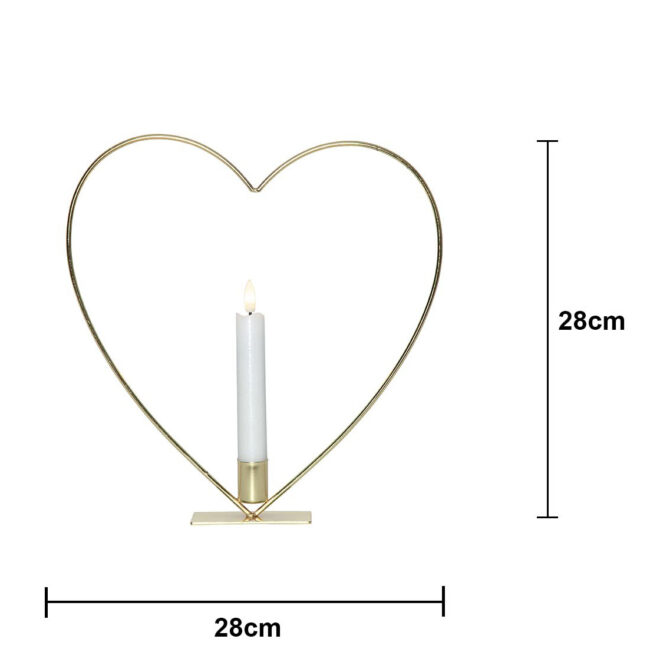 Inomhusdekoration Flamme Heart - Bild 16