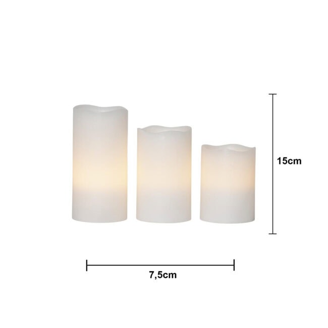 LED Blockljus 3-pack May - Bild 10