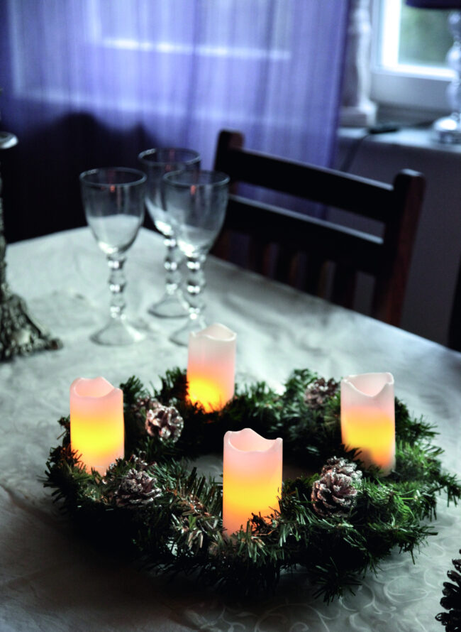 LED Blockljus 4-pack Advent - Bild 9