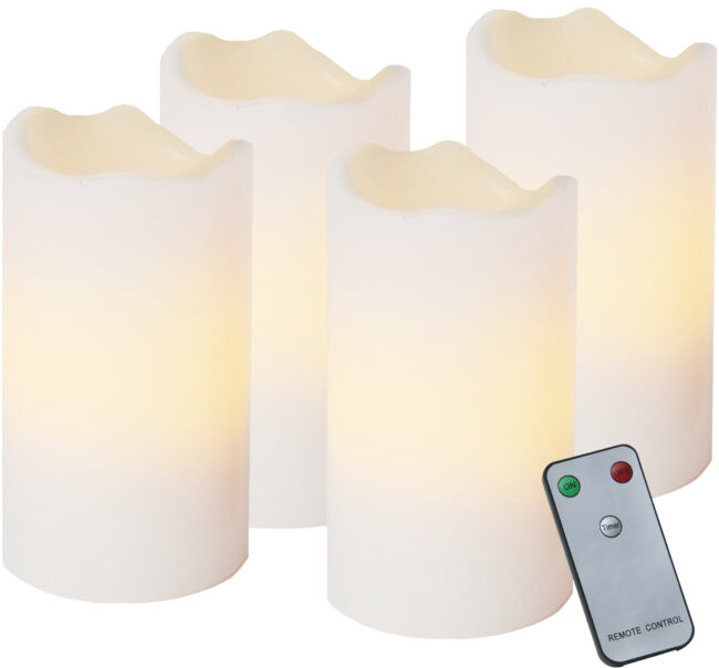 LED Blockljus 4-pack Advent - Bild 2