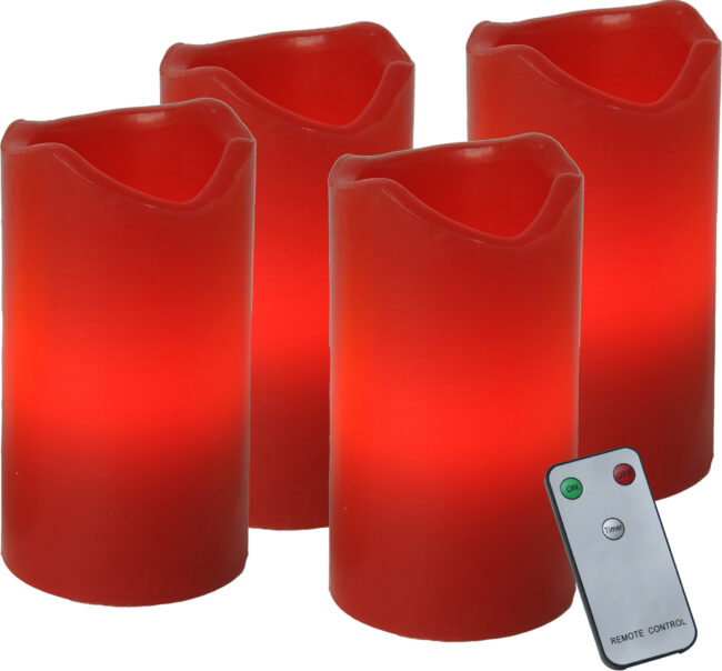 LED Blockljus 4-pack Advent - Bild 2