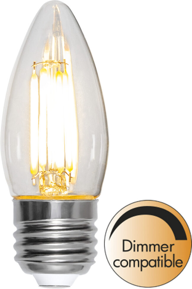 LED-lampa E27 C35 Clear - Bild 4