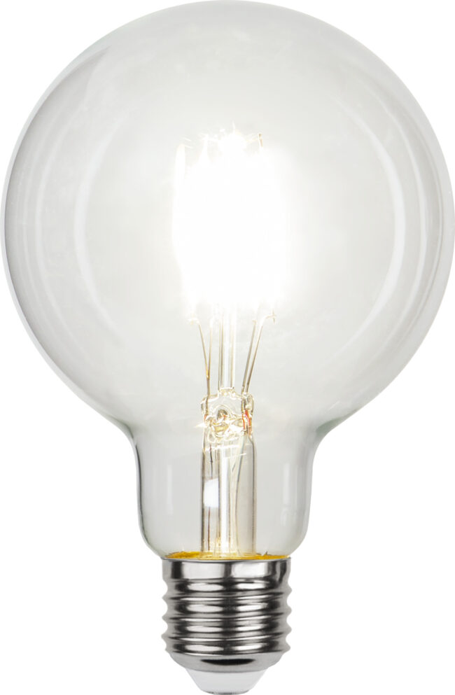 LED-lampa E27 G95 Clear - Bild 6