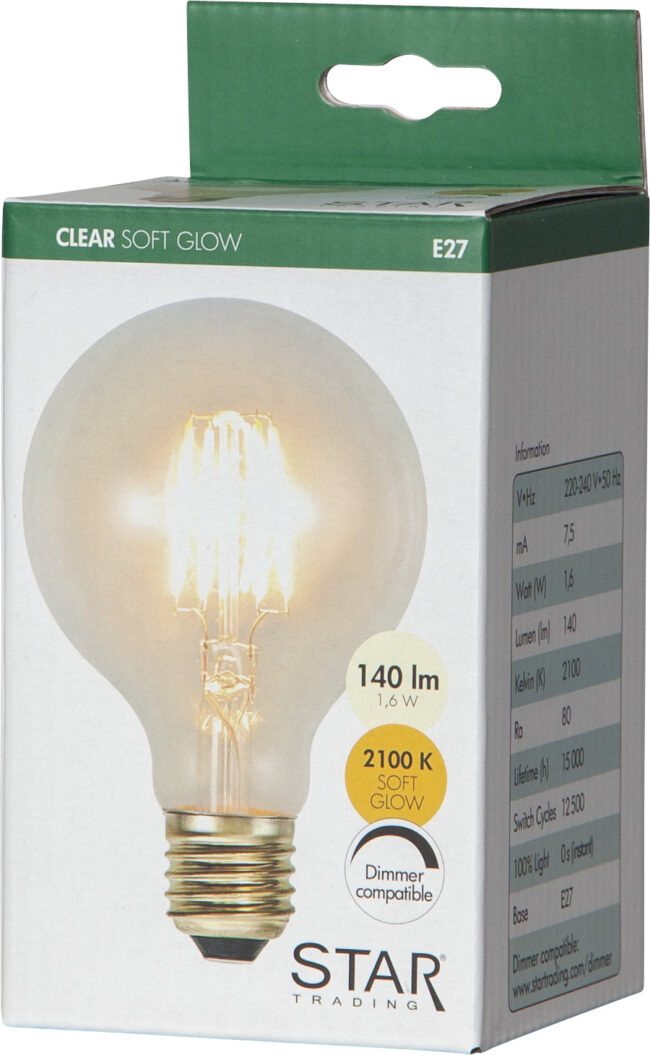 LED-lampa E27 G80 Soft Glow - Bild 10