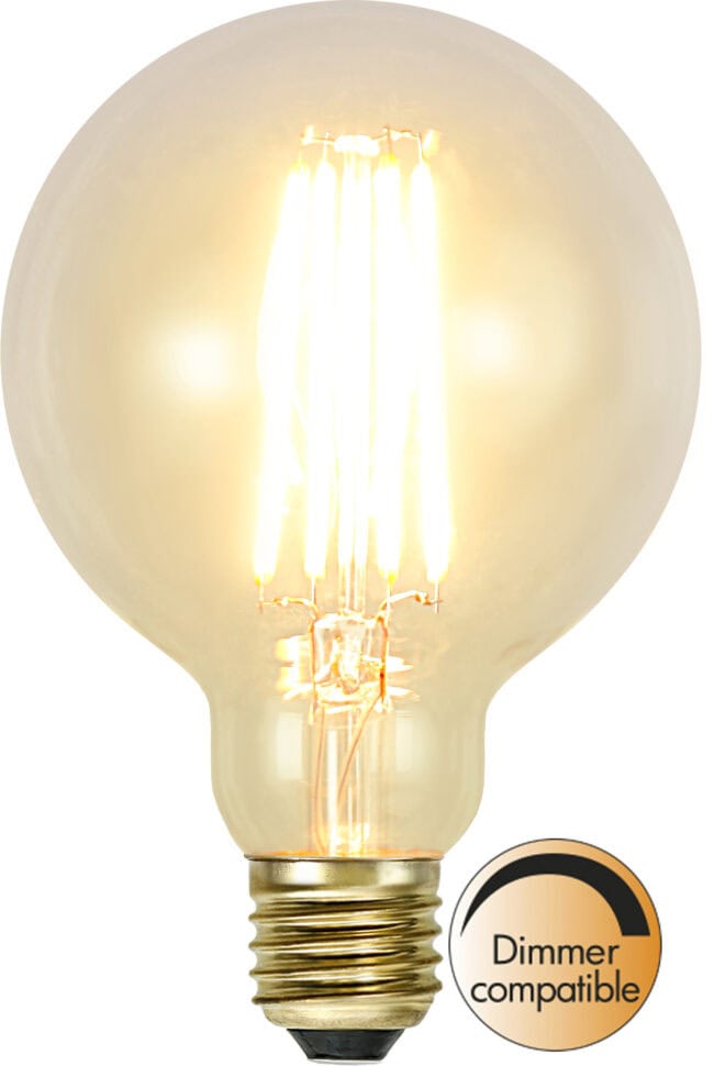 LED-lampa E27 G95 Soft Glow - Bild 8