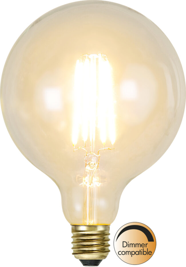 LED-lampa E27 G125 Soft Glow - Bild 7