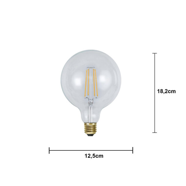 LED-lampa E27 G125 Soft Glow - Bild 9