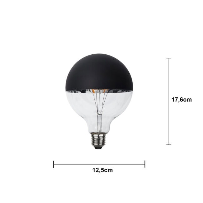 LED-lampa E27 G125 Top Coated - Bild 14