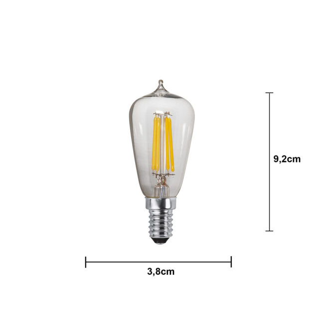 LED-lampa E14 ST38 Clear 3-step Memory - Bild 14