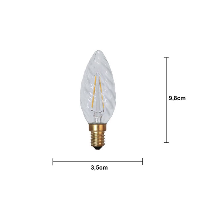 LED-lampa E14 TC35 Soft Glow - Bild 9