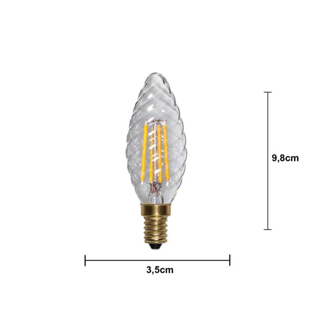LED-lampa E14 TC35 Soft Glow - Bild 9