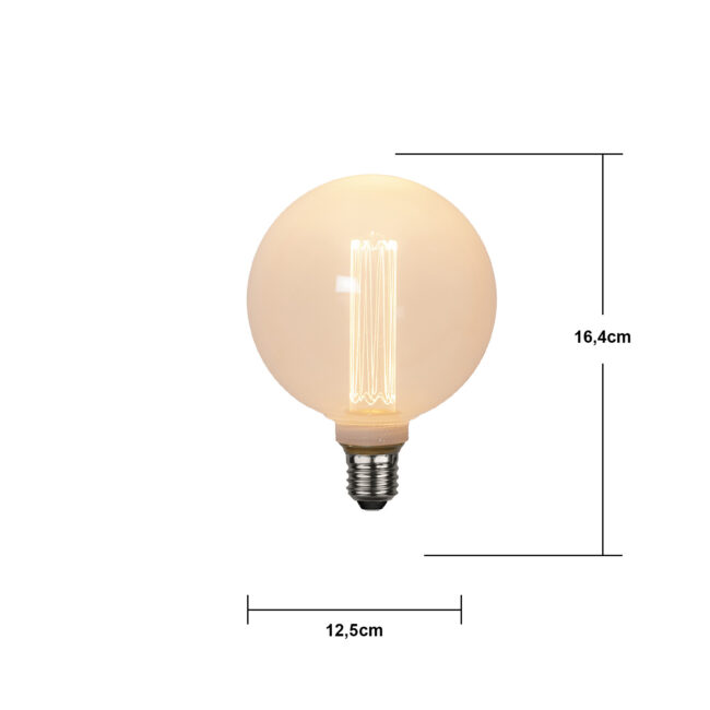 LED-lampa E27 G125 Decoled New Generation Classic - Bild 23