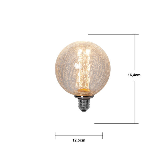 LED-lampa E27 G125 Decoled New Generation Classic - Bild 25