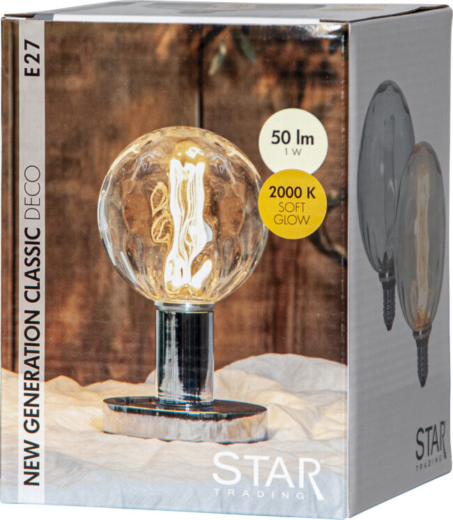 LED-lampa E27 G125 Decoled New Generation Classic - Bild 20
