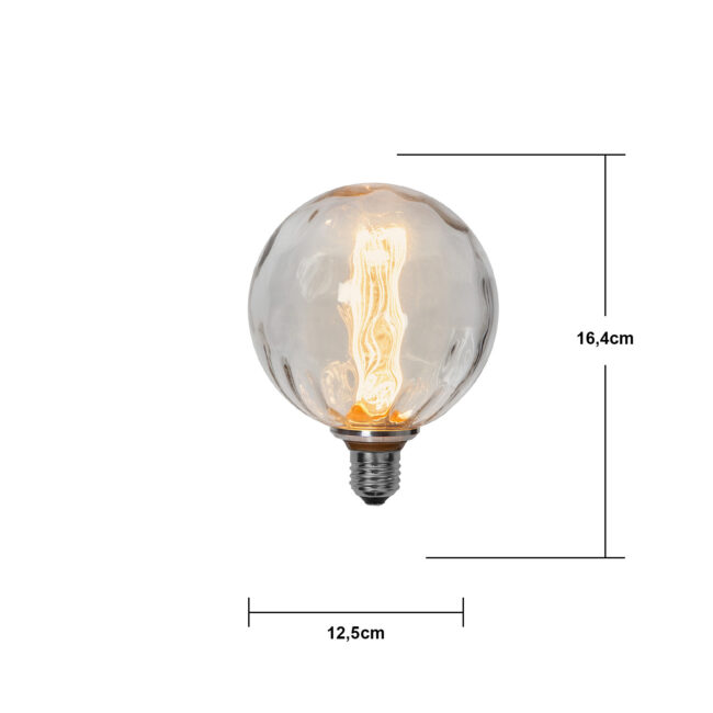 LED-lampa E27 G125 Decoled New Generation Classic - Bild 30