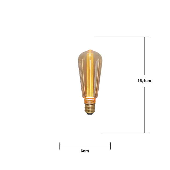 LED-lampa E27 Decoled New Generation Classic Mood - Bild 12