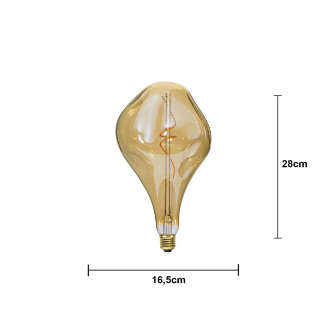 LED-lampa E27 A165 Industrial Vintage - Bild 18