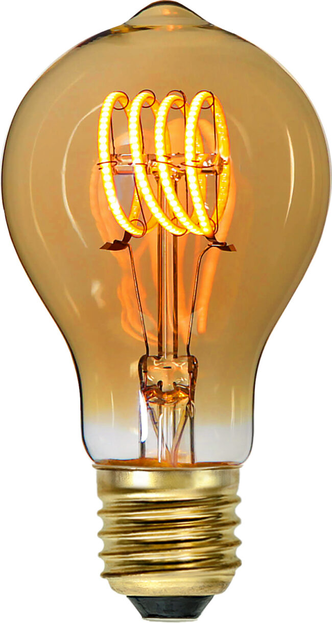 LED-lampa E27 TA60 Decoled Spiral Amber - Bild 7