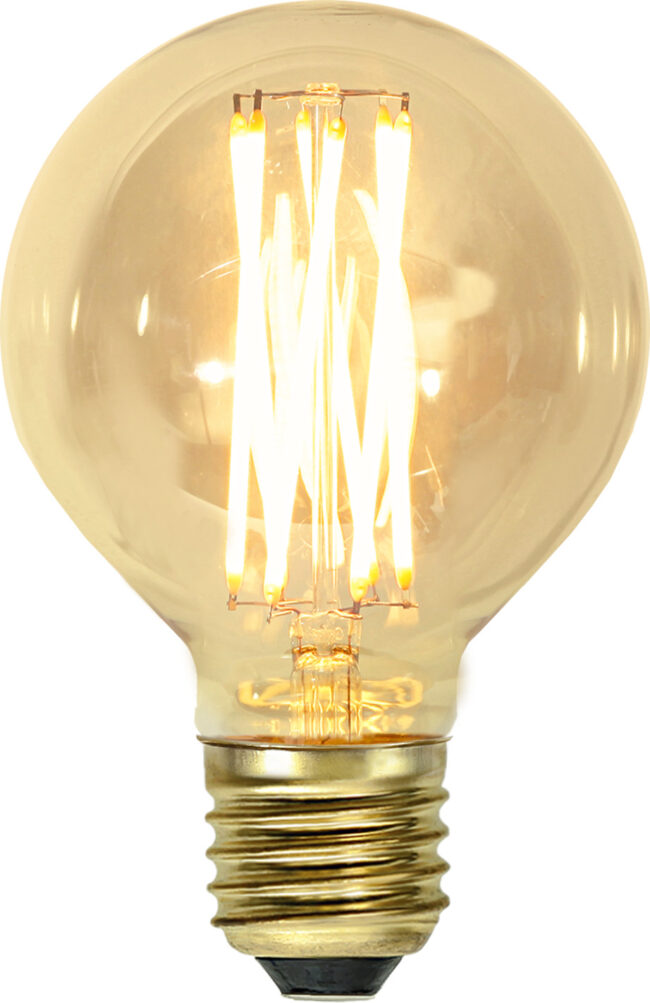 LED-lampa E27 G80 Vintage Gold - Bild 12