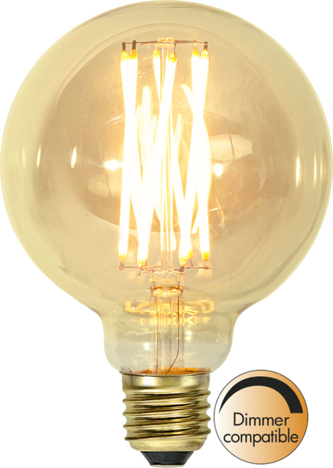 LED-lampa E27 G95 Vintage Gold - Bild 22