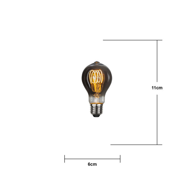 LED-lampa E27 TA60 Decoled Spiral Smoke - Bild 8