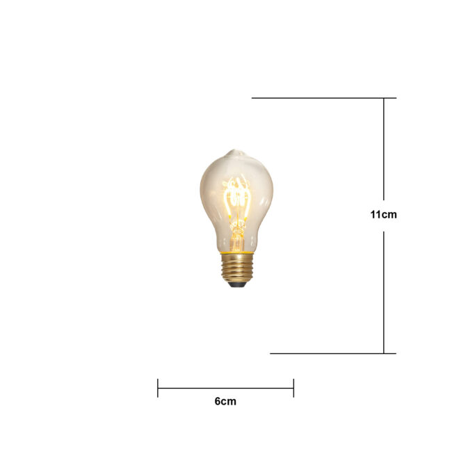 LED-lampa E27 TA60 Decoled Spiral Clear 3-step memory - Bild 14