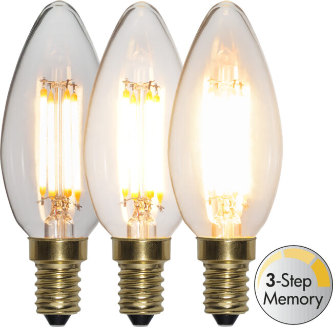 LED-lampa E14 C35 Soft Glow 3-step memory - Bild 6