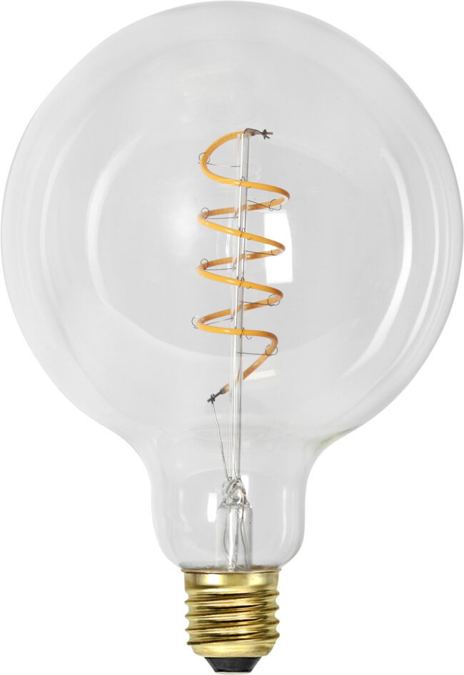 LED-lampa E27 G125 Decoled Spiral Clear 3-step memory - Bild 7