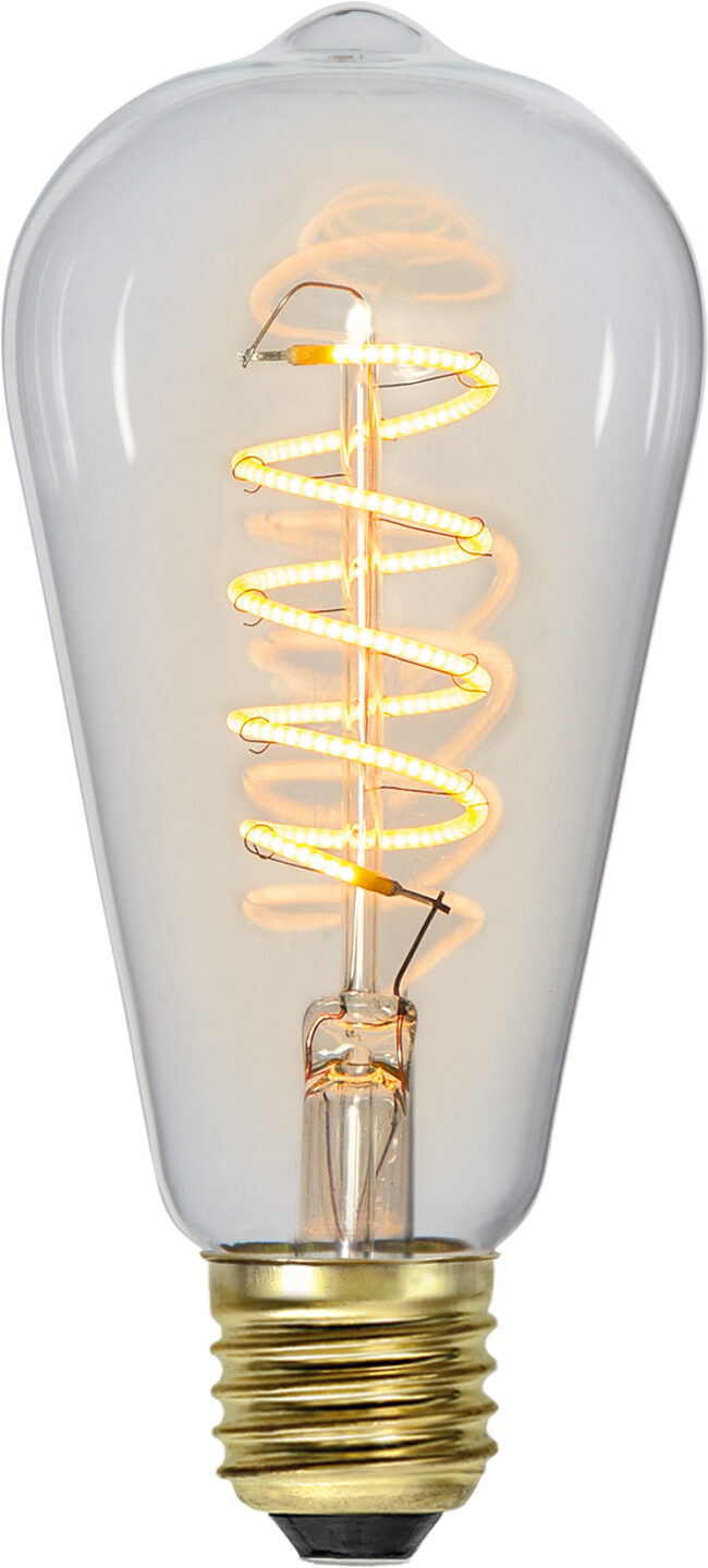 LED-lampa E27 ST64 Decoled Spiral Clear 3-step memory - Bild 6