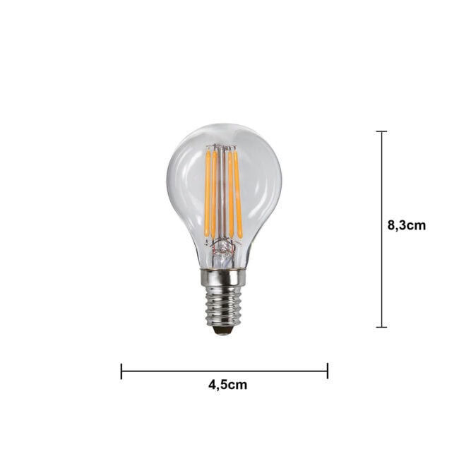 LED-lampa E14 P45 Clear 3-step memory - Bild 12