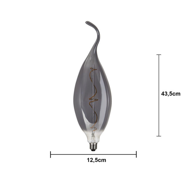 LED-lampa E27 C125 Industrial Vintage - Bild 9