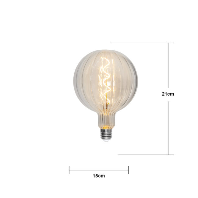 LED-lampa E27 G150 Decoled Line - Bild 12