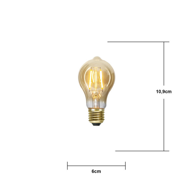 LED-lampa E27 TA60 Plain Amber - Bild 12