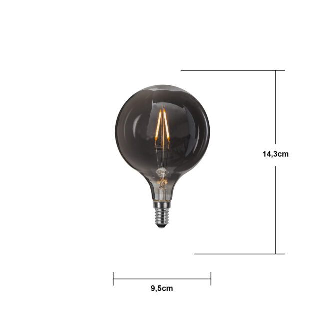 LED-lampa E14 G95 Decoled Smoke - Bild 15