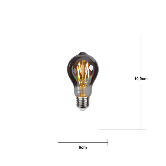 LED-lampa E27 TA60 Plain Smoke - Bild 20