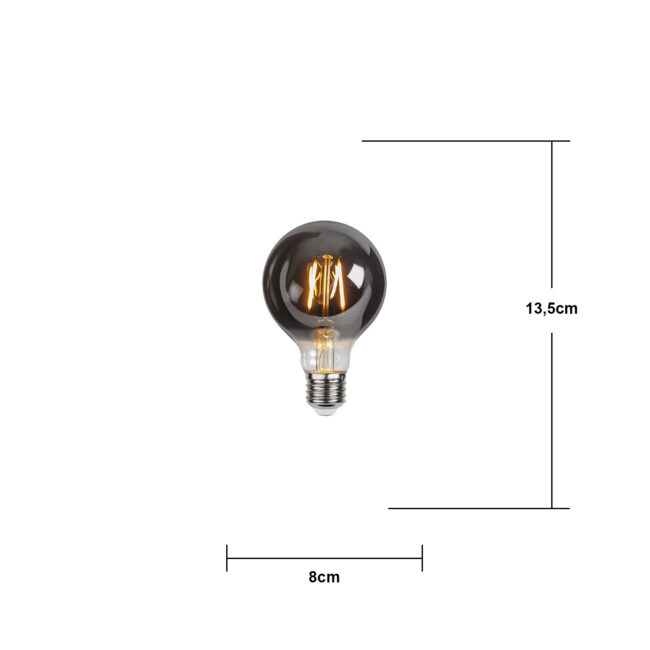 LED-lampa E27 G80 Plain Smoke - Bild 16