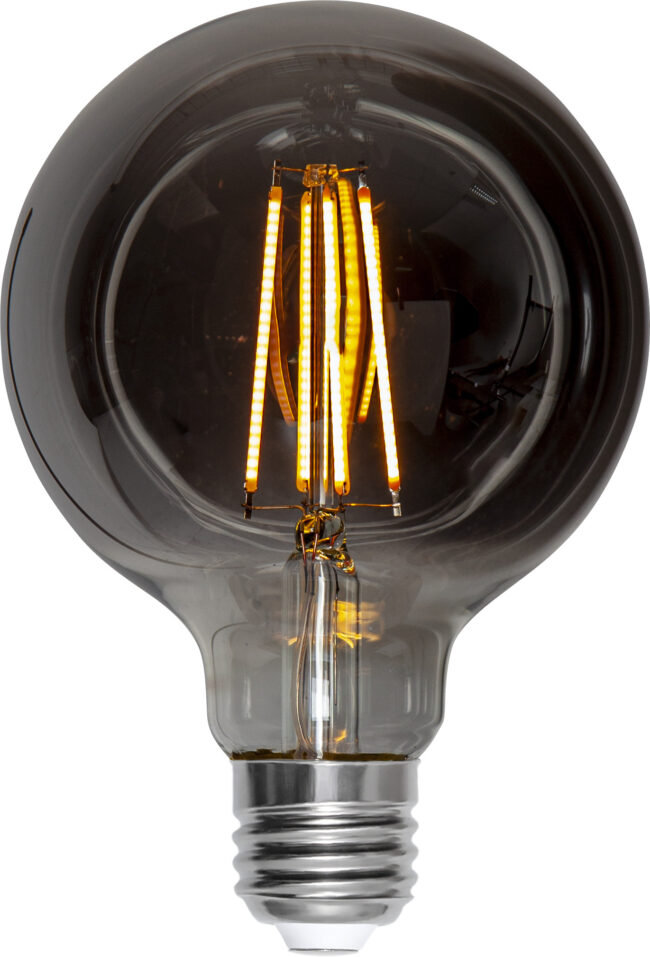LED-lampa E27 G95 Soft Glow Smoke 3-step memory - Bild 4