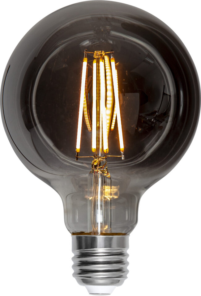 LED-lampa E27 G95 Soft Glow Smoke 3-step memory - Bild 2