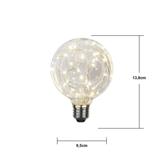 LED-lampa E27 G95 Decoled - Bild 15