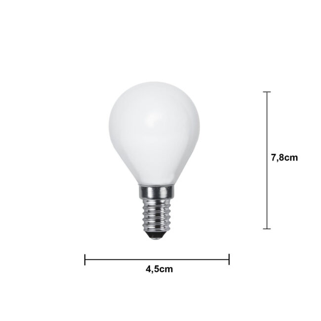 LED-lampa E14 P45 Opaque Filament RA90 - Bild 9