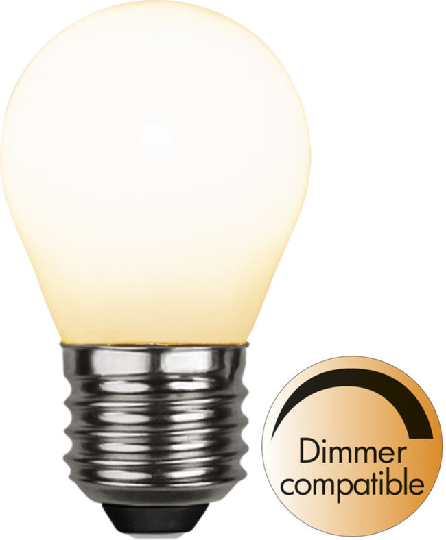 LED-lampa E27 G45 Opaque filament RA90 - Bild 5