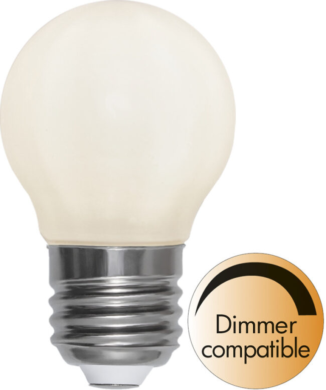 LED-lampa E27 G45 Opaque filament RA90 - Bild 4