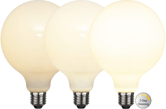 LED-lampa E27 G125 Opaque Filament RA90 3-step - Bild 10