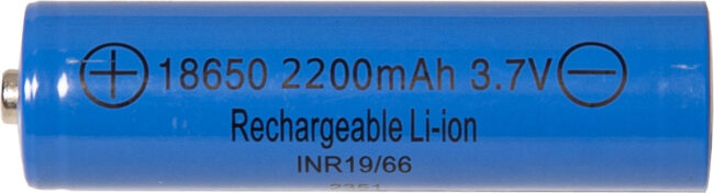 Laddbart batteri 18650 3,7V 2200mAh Li-ion - Bild 4