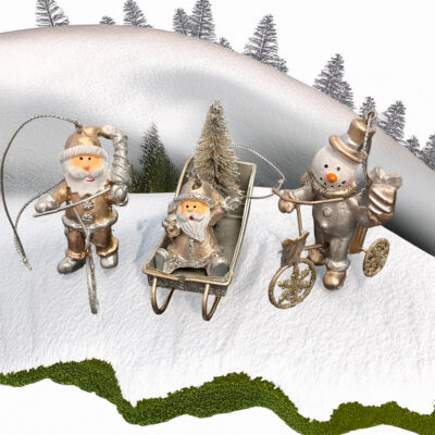 randekoration med bakgrund